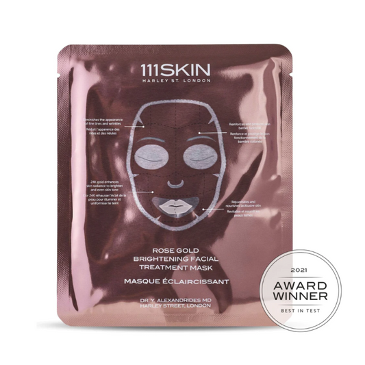 MASQUE DE SOIN DU VISAGE ÉCLAIRCISSANT ROSE GOLD